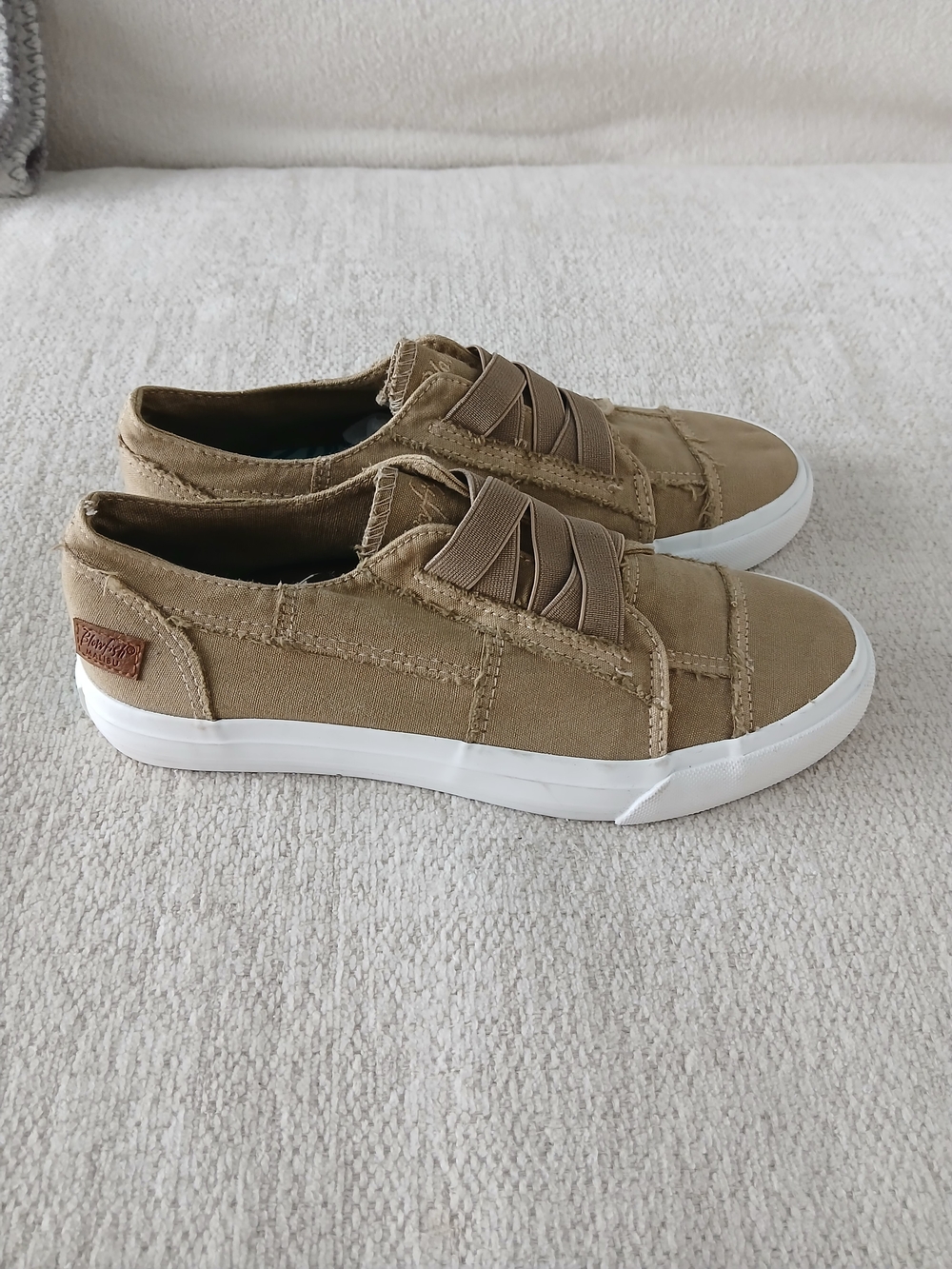 •BLOWFISH MALIBU• Khaki Slip-Ons